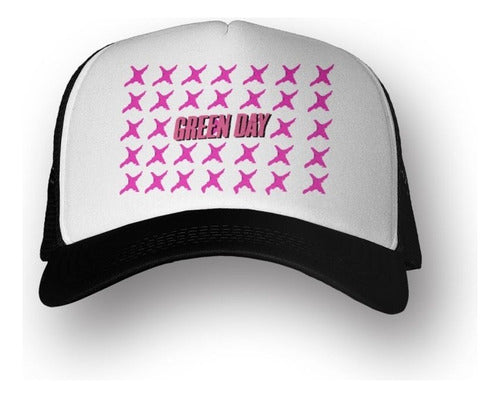 Newcaps Trucker Hat Green Day Punk Rock Music M2 0