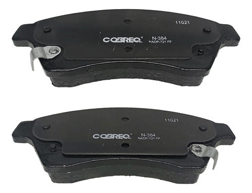 Cobreq Brake Pads for Chevrolet Cruze Sonic 2013 2