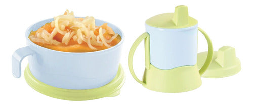 Tupperware® 0% BPA 150ml Cup with Handles + 250ml Tupperkids Bowl Set 7