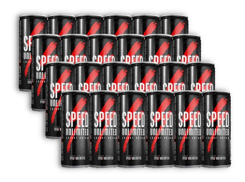 Speed Unlimited Energizante En Lata Pack X24u 250ml 0