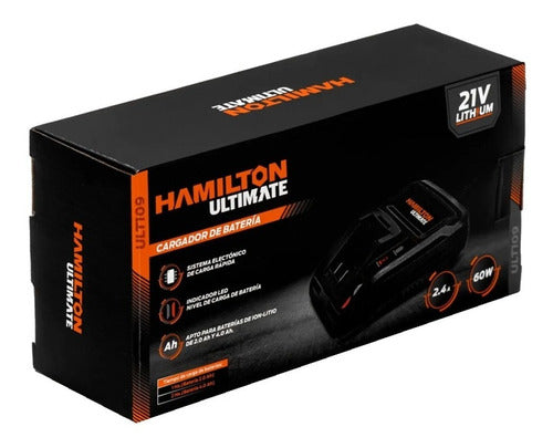 Hamilton Cargador De Bateria Rapida 20V 60W Ultimate Ult109 1