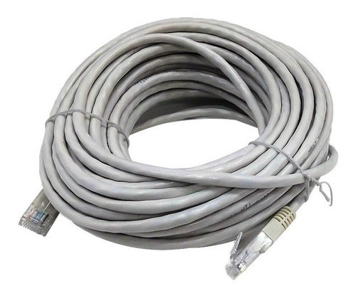 Cable De Red 30 Mts Rj45 - Categoria 6 - Ethernet Utp 0