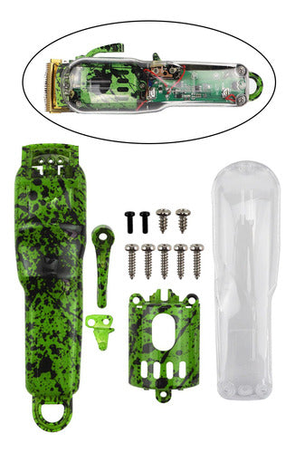 Diy Full Housing Combo, Cover Complete Hair Clipper, Verde 2