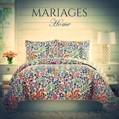 Mariage Twin Cover Quilt Fantasia + Pillowcase 2