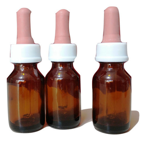 Glass Dropper 10ml Vial with Glass Nipple x 30 0