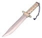 Silver Rambo Style Knife with Tactical Survival Accessories 0