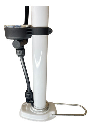 Buster Aluminum Foot Pump With Barometer GZ-19311 6