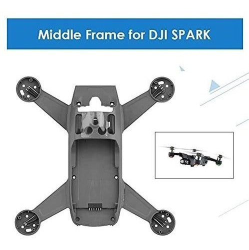 Insyoo Spark Middle Frame/Shell Body Cover For DJI Spark Drone Repair Parts Replacement Accessories 2