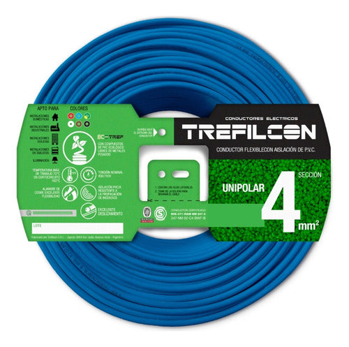 TREFILCON 4mm Single-core Standardized Cable Roll x 50 Meters 7