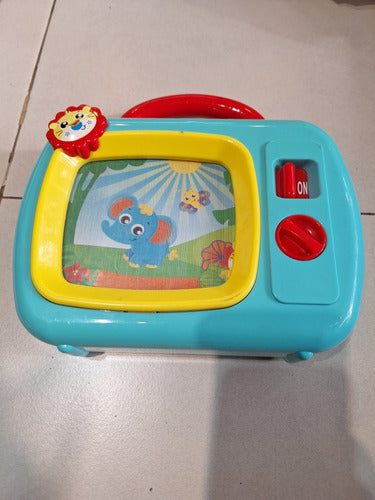 Caja De Música Para Bebes Televisor Proyector 0