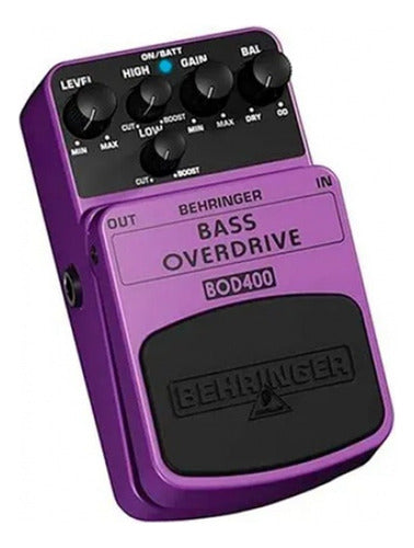 Behringer BOD400 Bass Overdrive Effect Pedal 2