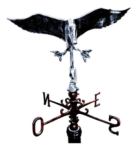 VIKINGOS HERRAJES Flying Duck Aluminum Weathervane 2