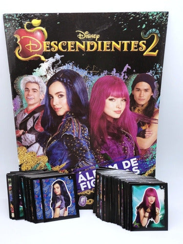 SD Pack Descendientes / 4 Albums + 400 Stickers to Stick 4