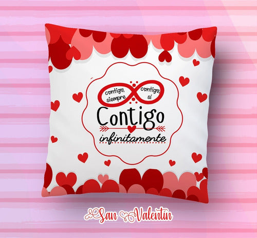 Plantillas Para Sublimar Almohadones San Valentin Enamorados 4