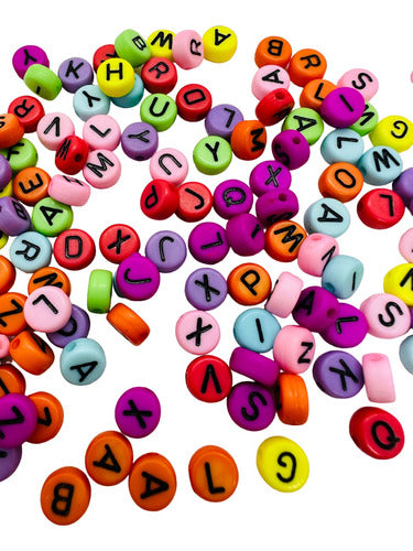 Moda Shop Colorful Letter Beads 100g 0