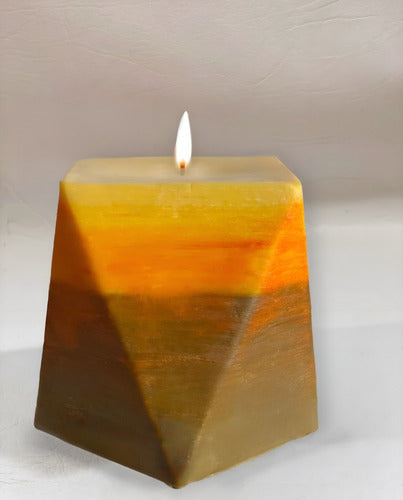 Bougies Déco Velas Aromáticas Cuencos Forma Geométrica 10x10 - Vainicoco 3