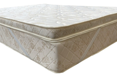 Aruma Pillow Top Desmontable Alta Densidad Para Colchon 90x190x7 1