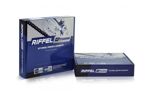 Kit De Transmision Riffel Honda Cb 150 Invicta (15-42) - Fas 1