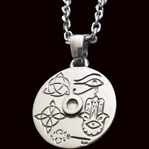 MYE Tetragrammaton Witch's Knot Silver 2.5 cm 9g Art 1343 7
