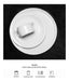 Set of 6 Tsuji 21cm Narrow Rim Porcelain Flat Plates - Line 450 3