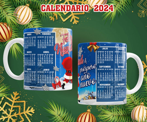 Sublilab Christmas Calendar Mugs 2024 #2 2