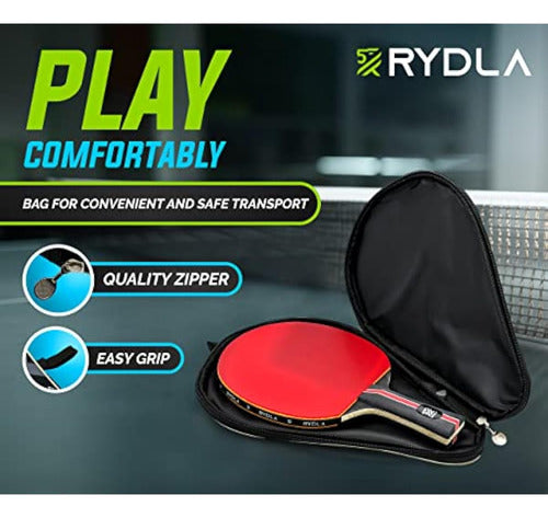 RYDLA Professional Ping Pong Paddle: A Table Tennis Racket 5