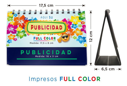 Grafica Avenida Personalized Desk Calendar - 25 Units 1