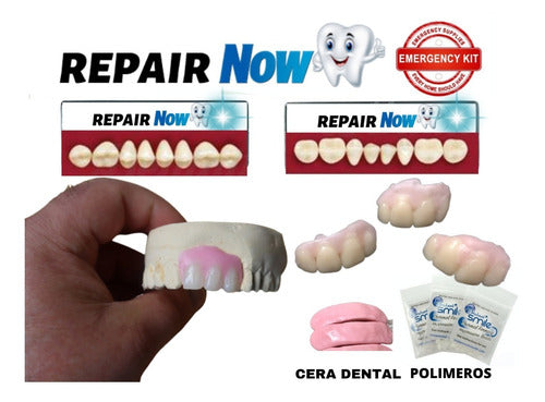 Repair Now Provisional Dental Prosthesis Kit 2