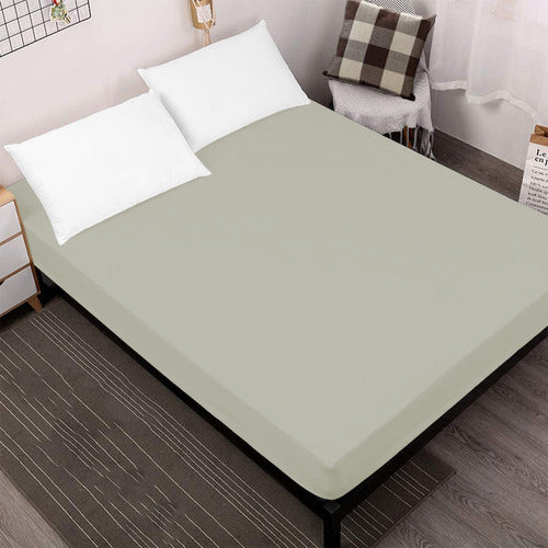 Haussman King Adjustable Sheet Camel Vison 200x200cm 1