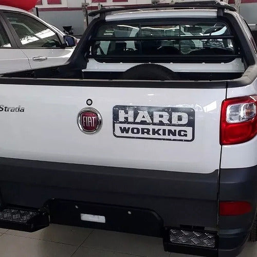 Adesivo Fiat Strada Hard Working 2018/19 Modelo Original 2