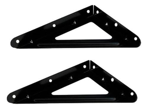 SC Metalúrgica Strong Support Bracket 100x150 Mm Black Box X24 C 0