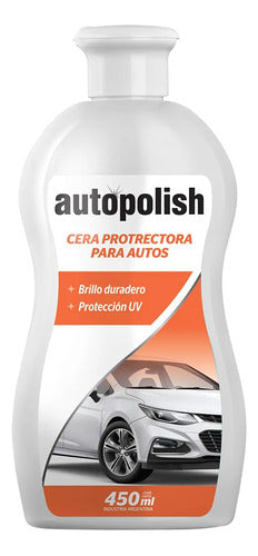 Autopolish Autocera 12x 450ml Protective Wax with Solar Filter 0