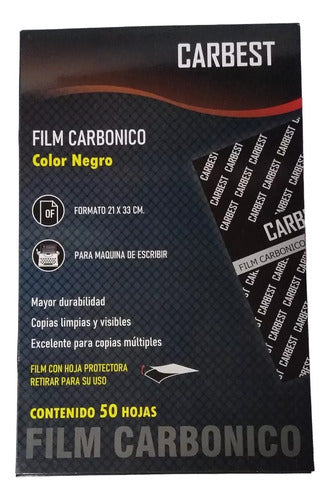 Carbest Carbon Film 21 X 33 Cm Box of 50 Sheets 2