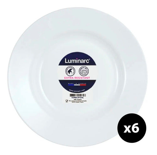 Luminarc Everyday 6-Piece Deep Plate Set 0