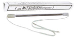 Mitsubishi Universal No Frost Refrigerator Resistance 18 200W 45.5 cm 2