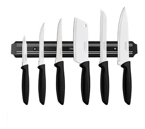 Tramontina Plenus 7-Piece Knife Set with Magnetic Bar 0