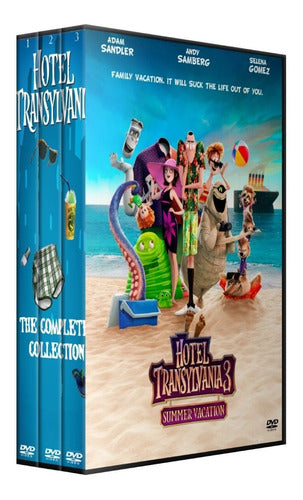 Hotel Transylvania 1 2 3 Dvd Latino/ingles Subt Español 0