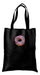 Queridos Terrícolas Tote Bag Gabardina Embroidered Donut 0