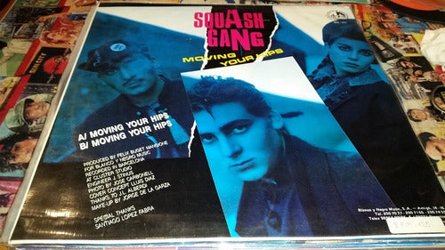 Squash Gang Moving Your Hips Vinilo Maxi Impecable Spain 87 6