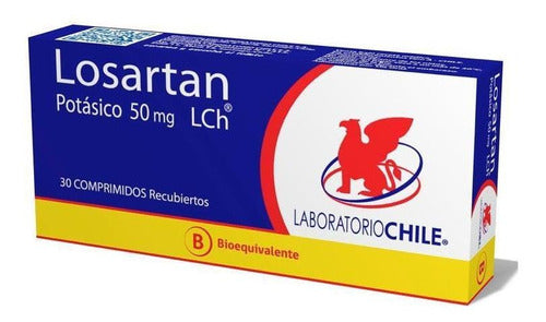 Losartan Potasico Chile 50mg 30 Comp 1