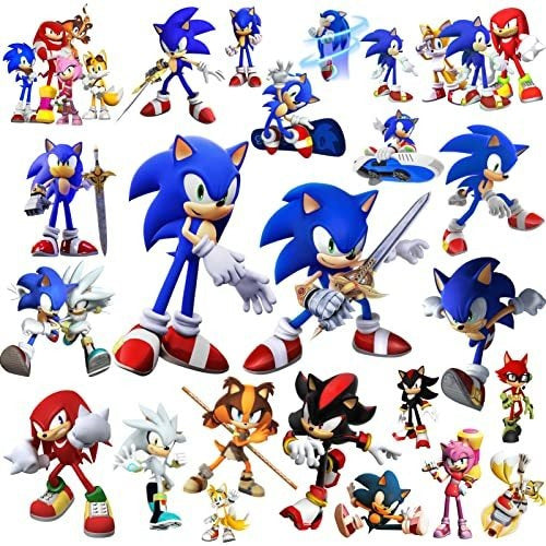 KEOJUE Sonic The Hedgehog Wall Stickers for Kids' Room 0