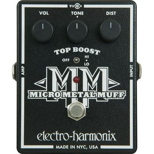 Electro-Harmonix Micro Metal Muff Distortion Top Boost 1