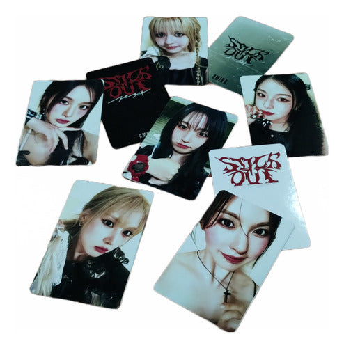 Hikari Tarjetas Nmixx Stick Out Photocards Fanmade Set X30 0