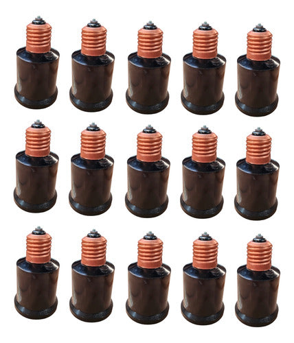 Salgueiro E40 to E27 Edison Lamp Adapter Pack of 15 0