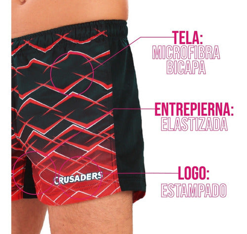 Imago Crusaders Reinforced Rugby Shorts New 2