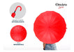 Las Oreiro Love Semi-Automatic Women's Durable Umbrella 6