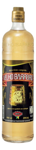 Cachaça Velho Barreiro Combo X3 Original Lime and Gold 910ml 3