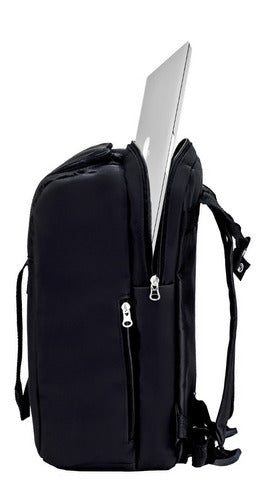 Matera Backpack Notebook Equipment For Thermos Stanley Madu - Mochila Matera Porta Notebook Equipo Para Termo Stanley Madu