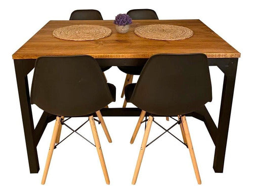 Juego De Comedor - Beautiful Solid Wood Dining Set 1