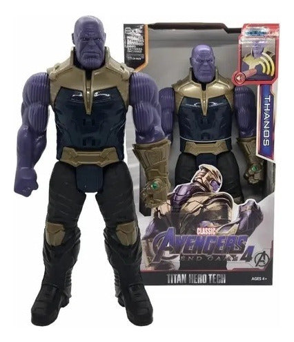 Muñeco Thanos  Luz Y Sonido Alternativo 30cm En Caja Nuevo 2